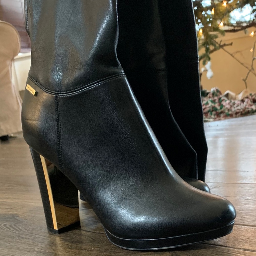 Calvin Klein stunning over the knee boots